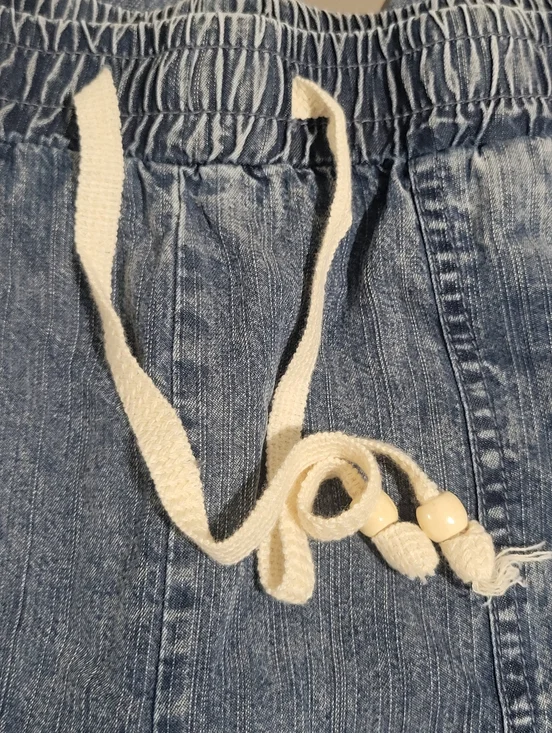 Jane And Delancey High-Rise Lyocell Denim Chambray Wide-leg Pants Size XL NWT - Picture 7 of 13